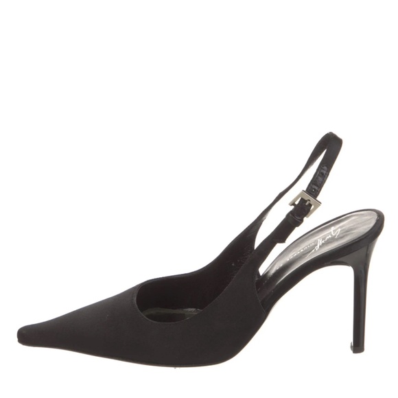 Giuseppe Zanotti Satin Slingback Pumps - Picture 1 of 5